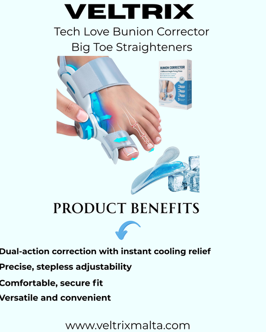 Tech Love Bunion Corrector Big Toe Straighteners