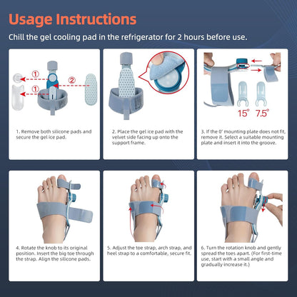 Tech Love Bunion Corrector Big Toe Straighteners